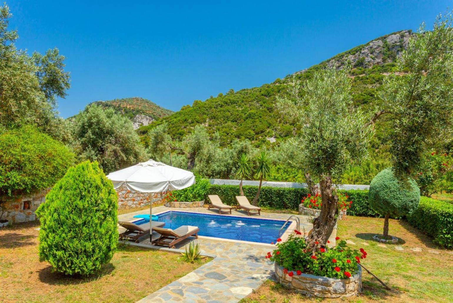 Villa Glysteri Panormos  Eksteriør bilde