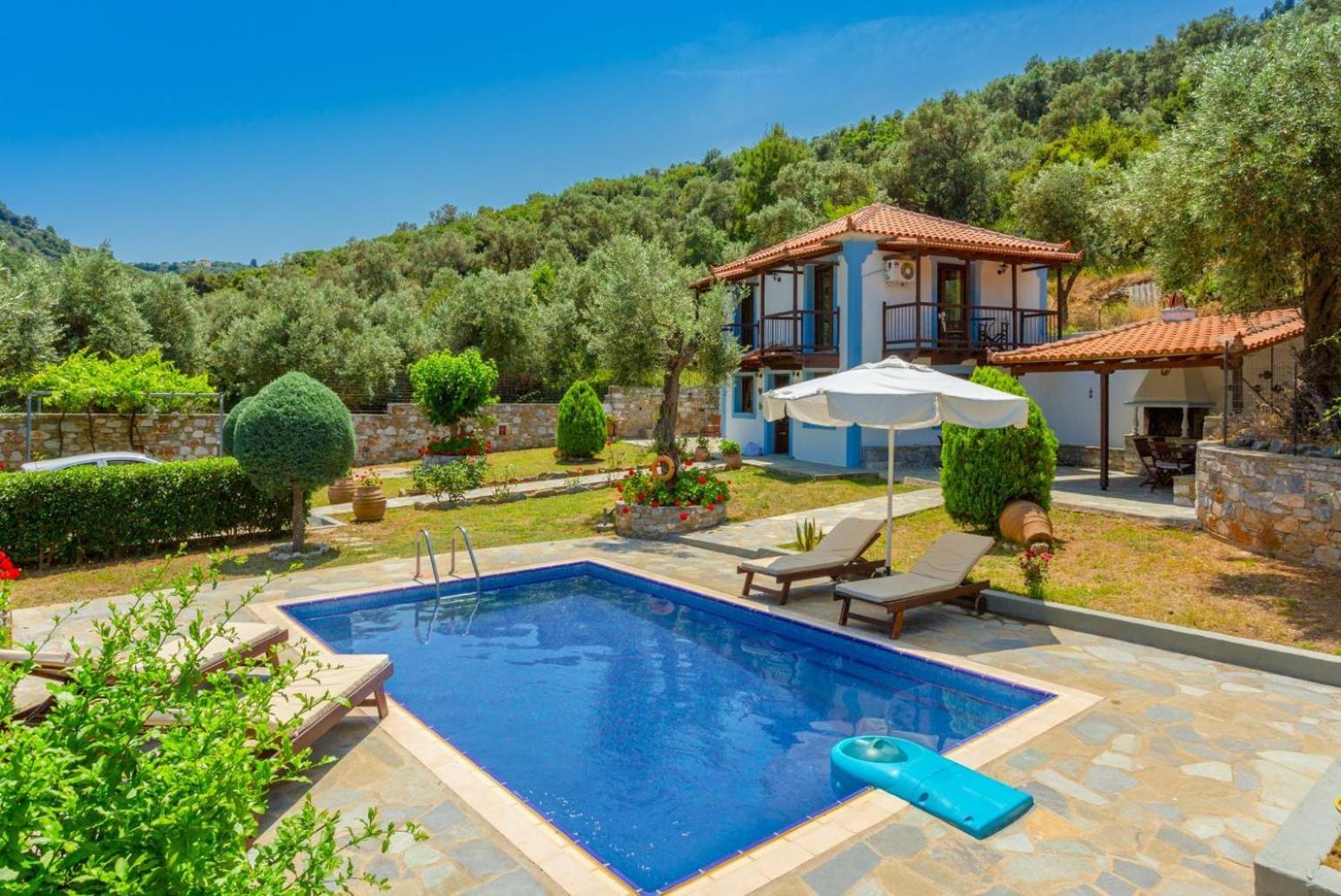 Villa Glysteri Panormos  Eksteriør bilde